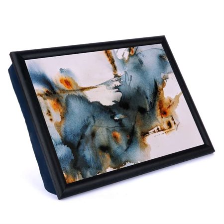 Reading Cushion "Blue Abstract"