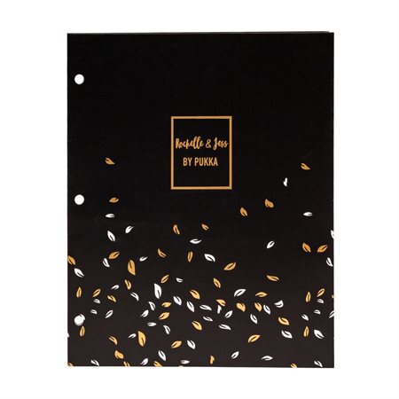 Pukka Pads Rochelle & Jess 2 pockets Portfolio Black