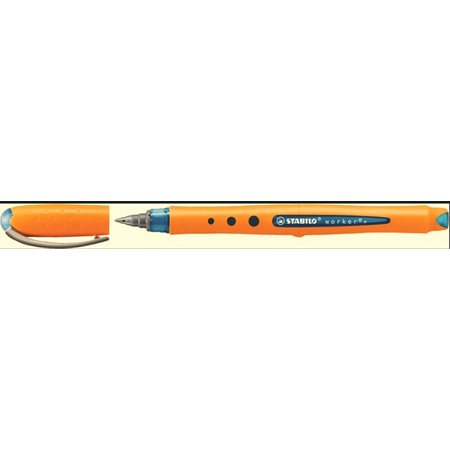 Stabilo Rollerball Pen blue ink