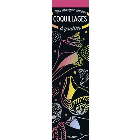 Marque-page: Coquillages a gratter