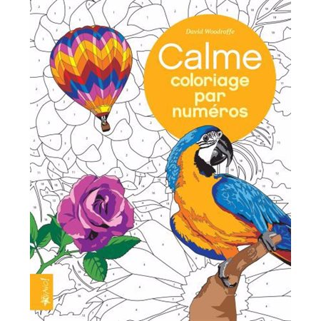 Calme: coloriage par numéros