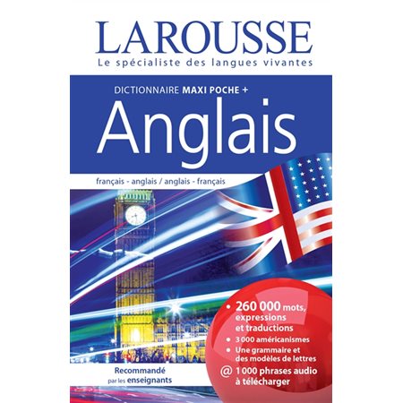 Dictionnaire maxipoche + anglais