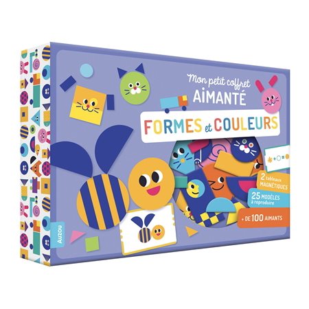 Formes et couleurs : mon petit coffret aimanté