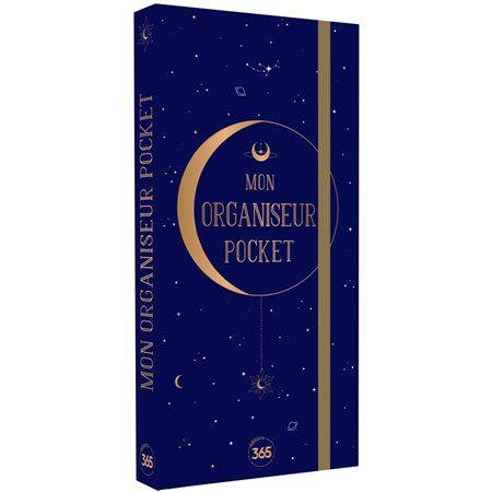 Mon organiseur pocket : Lune et étoiles