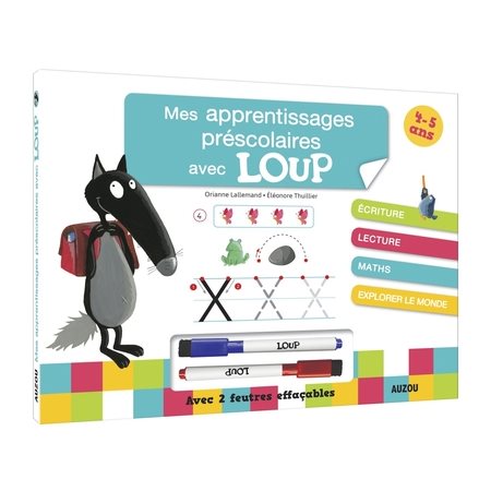 Mes apprentissages préscolaires avec Loup