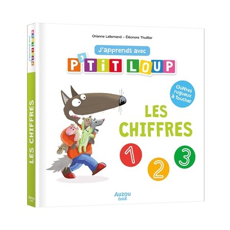 J'apprends avec P'tit Loup: Les chiffres