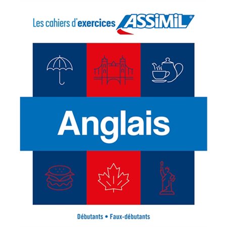 Coffret anglais : débutants, faux-débutants, Les cahiers d'exercices