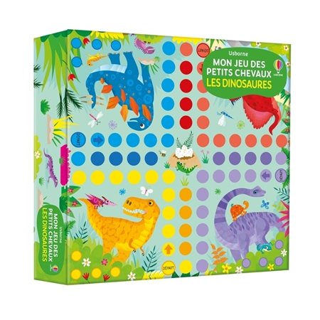 Mon jeu des petits chevaux : Les dinosaures