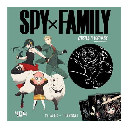 Spy x Family : cartes à gratter