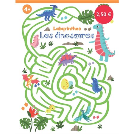 Les dinosaures : labyrinthes