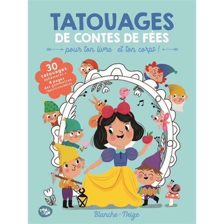 Blanche-Neige, Tatouages de contes de fées : pour ton livre et ton corps !