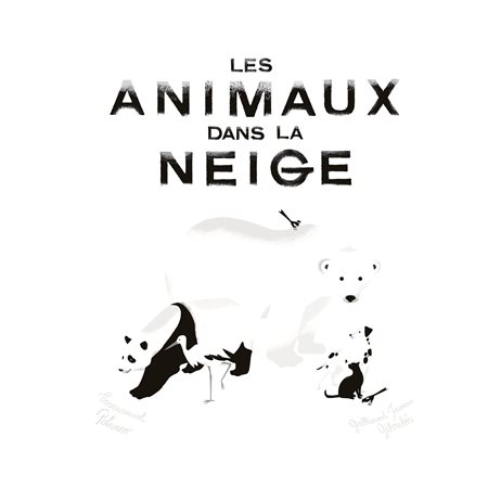 Les animaux dans la neige