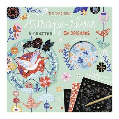 Attrape-rêves à gratter et en origamis