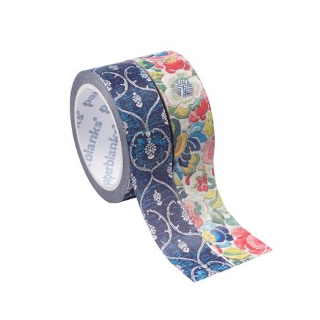 Washi Tape Blue Velvet et Pear Garden