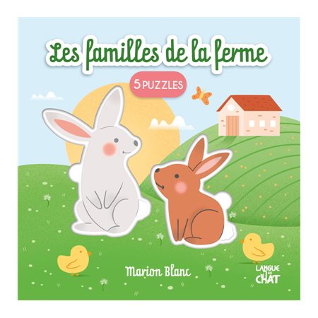 Mes puzzles câlins : Les familles de la ferme