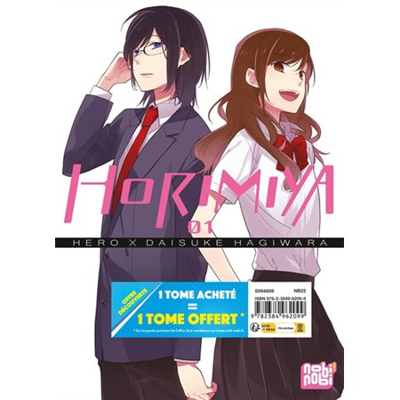 Horimiya : pack offre découverte T01 et T02