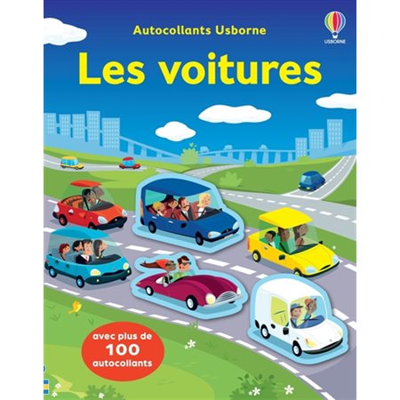 Les voitures : Premiers autocollants : Dès 3 ans