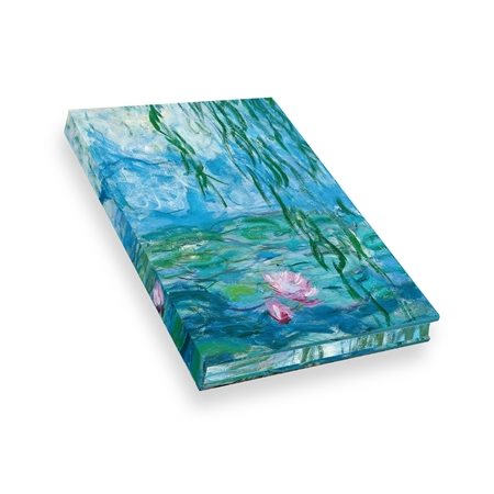 Carnet Hazan pleine toile Monet Nymphéas