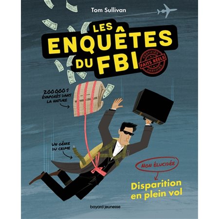 Disparition en plein vol, Non élucidé : les enquêtes du FBI, 1 (9 à 12 ans)