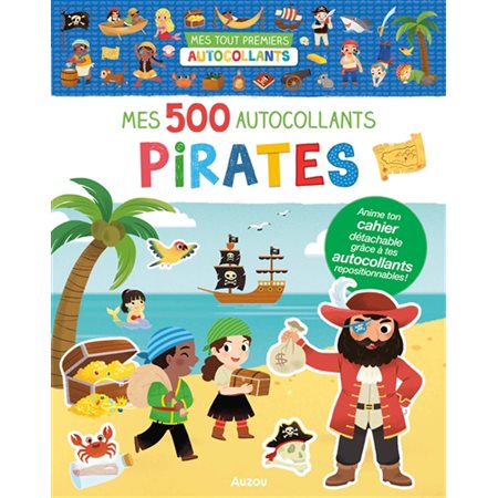 Mes 500 autocollants pirates,