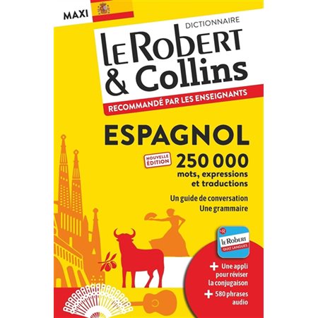 Le Robert & Collins espagnol maxi : français-espagnol, espagnol-français