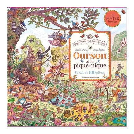 Ourson et le pique-nique, casse-tête