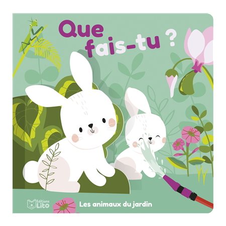 Les animaux du jardin, Que fais-tu ?