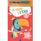 Je colorie à l'eau. le toucan