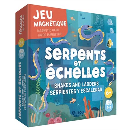 Serpents et échelles : jeu magnétique