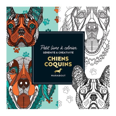 Le petit livre de coloriages : Chiens coquins