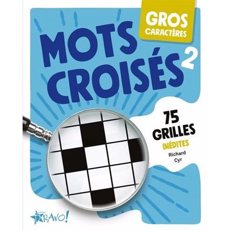 Gros caractères - Mots croisés 2