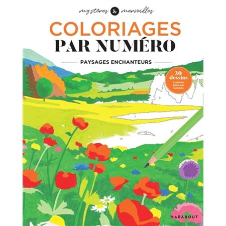 Coloriages mystères : Paysages enchanteurs