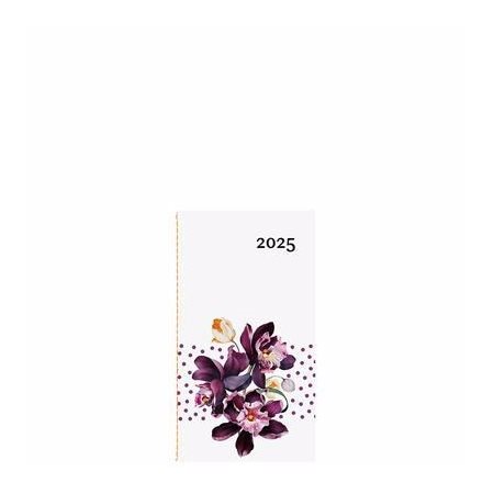 Agenda Mini Floral Annuel 2025