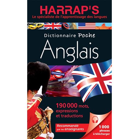 Harrap's dictionnaire poche anglais : anglais-français, français-anglais