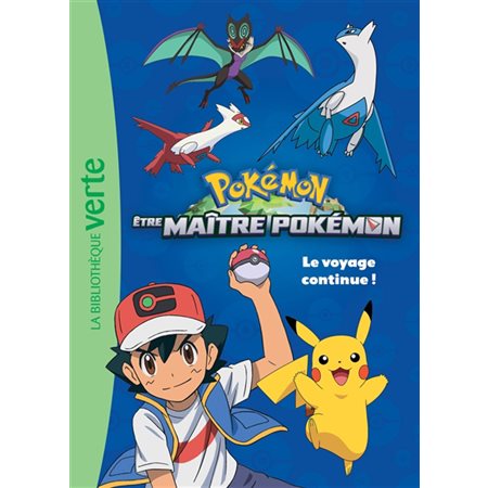 Pokémon, être maître Pokémon : le voyage continue !, Bibliothèque verte. Ma première bibliothèque verte