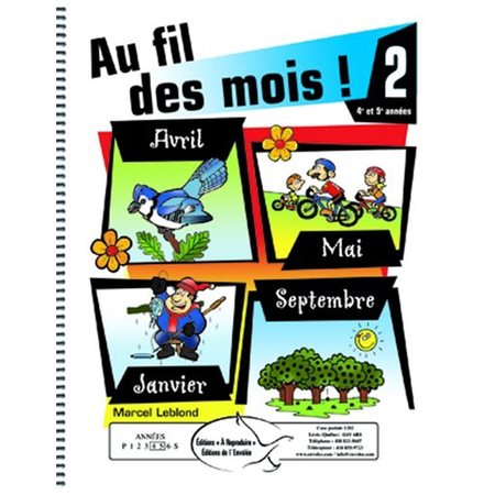 Au fil des mois Livre 2 (8593)