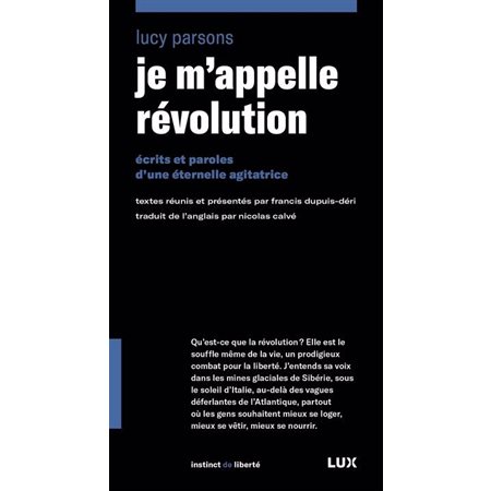 Je m’appelle Révolution