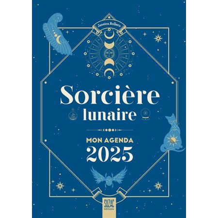 Sorcière lunaire : mon agenda 2025