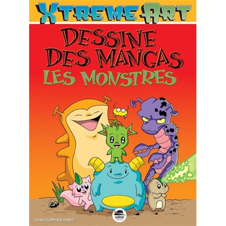 Dessine des mangas : les monstres,