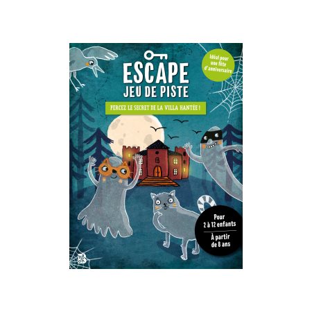 Percez le secret de la villa hantée !, Escape jeu de piste