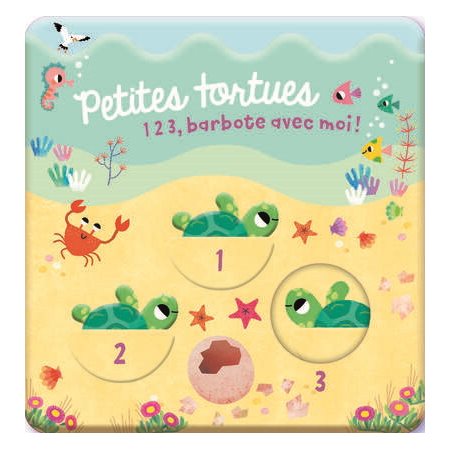 Petites tortues, 1 2 3, barbote avec moi !