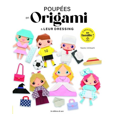 Poupées en origami & leur dressing