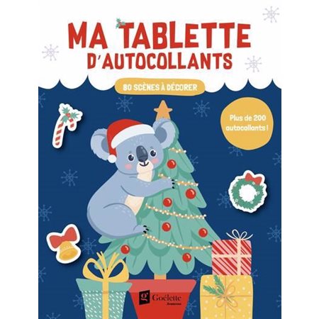 Ma tablette d'autocollants : Noël