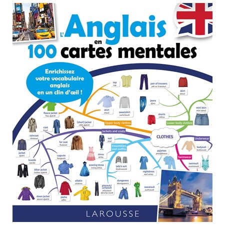 L'anglais en 100 cartes mentales : enrichissez votre vocabulaire anglais en un clin d'oeil !, Bilingues spécialisés