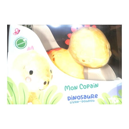 Dinosaure : livre-doudou, Mon copain de câlins