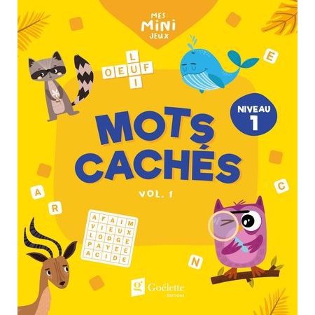 Mots cachés niveau 1, vol. 1, Mes mini jeux