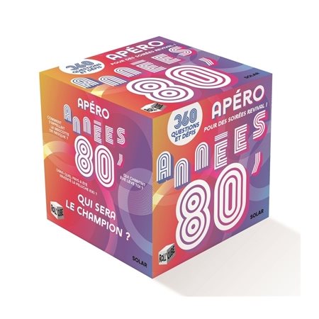 Rollcube apéro culture générale années 80