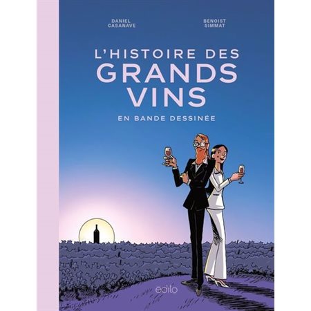 L'histoire des grands vins en bande dessinée