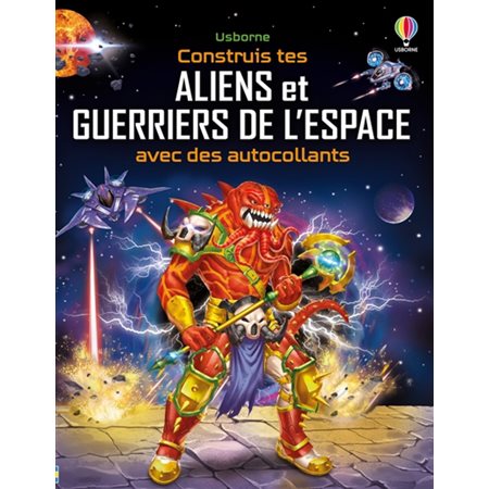 Construis tes aliens et guerriers de l'espace avec des autocollants