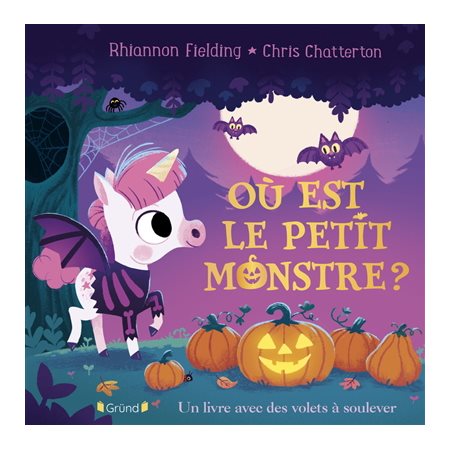 Où est le petit monstre ? : un livre avec des volets à soulever